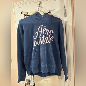 Cute, Warm & Comfy Blue hoodie from Aeropostale Size M